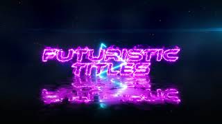 Cyberpunk Neon Titles