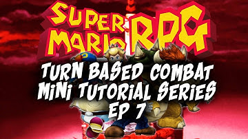 MarioRPGSimpleTurnBased ep7 Unity Playmaker