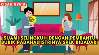 AZAB SUAMI SELINGKUH DENGAN PEMBANTU BURIK PADAHAL ISTRINYA LEBIH CANTIK! | SINETRON AZAB