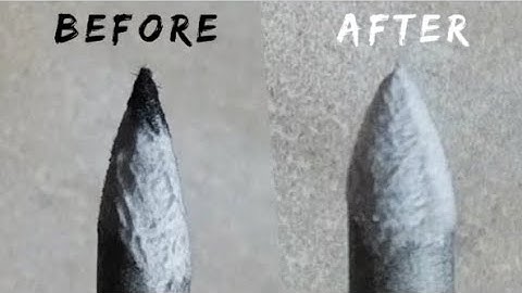 How to Clean a Blending Stump