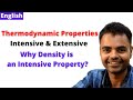 Thermodynamic Properties, Intensive and Extensive Properties in English