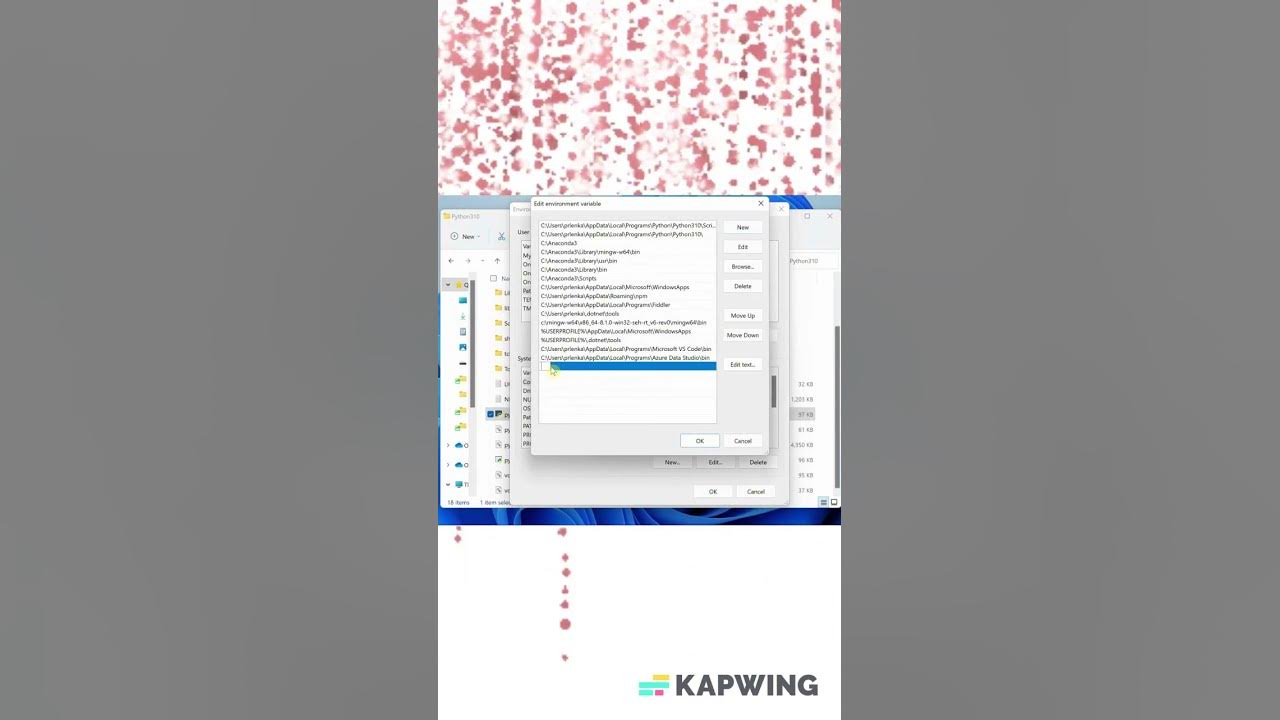 How To Set Environment Variable For Python On Windows #shorts - YouTube