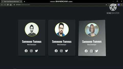 Our Team Card Profile with Glassmorphism & 3D Effect using Html,  Css, & Vanilla tilt js