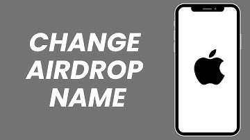 How to Change Airdrop Name on iPhone iOS 17