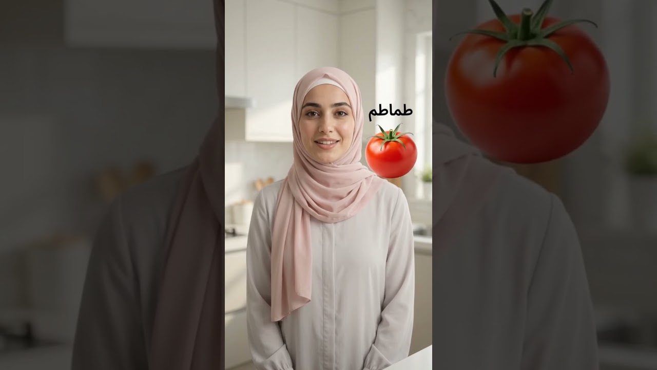 Learn Arabic Vegetables #arabicwithhany