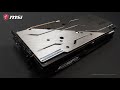 MSI NVIDIA GeForce RTX 2080 GAMING X TRIO + GH70 7.1 Headset : video thumbnail 2