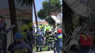 Κατέρρευσε πολυκατοικία στην Κύπρο