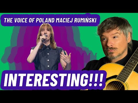 EX-ROCKSTAR'S first REACTION to The Voice of Poland - Maciej Rumiński „Jestem kamieniem”