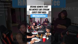 Deshae Admits That His Worst Guest Ever Was: Himynameistee 😳