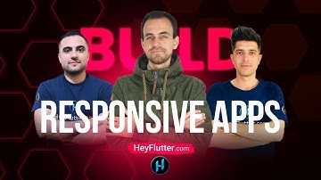 Create Responsive Flutter Apps 🖥📱(Livestream)