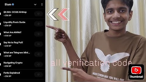 Claim $90,000 BLUM | BLUM All Verify Codes | Blum YouTube Video Codes All | Blum Academy #blum