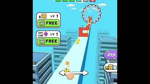 Cube Surfer - ALL LEVELS -  4 #Shorts