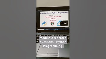 Module 2 |Important Questions |Python Programming 21EC643