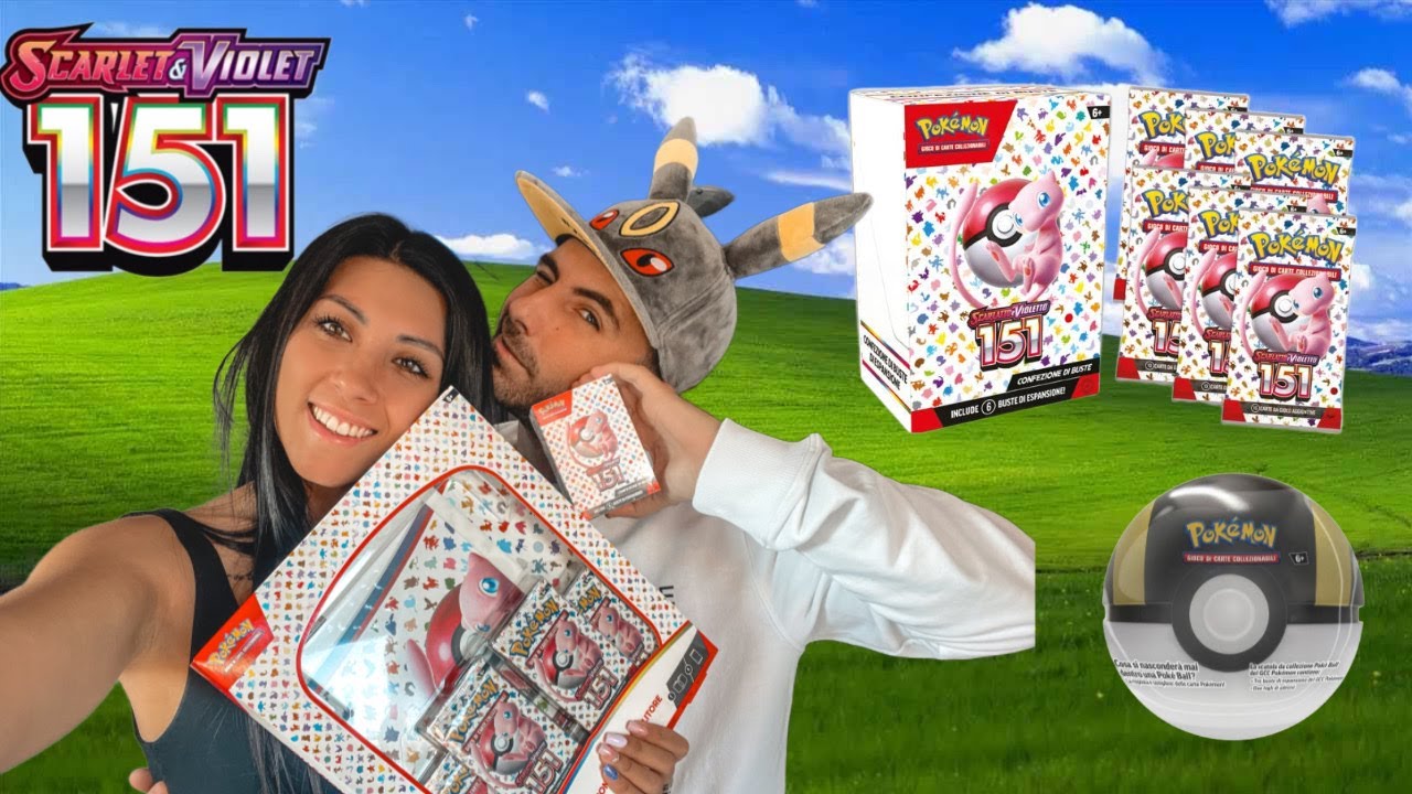 APRIAMO la NUOVA ULTRABALL e un BOX da 6 BUSTINE di POKEMON 151 🔥 - YouTube