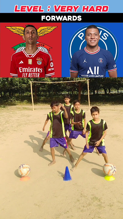 Benfica vs PSG .Di Maria or Mbappe fans #shorts #football #viral #footballteam #mbappe #ronaldo #vs