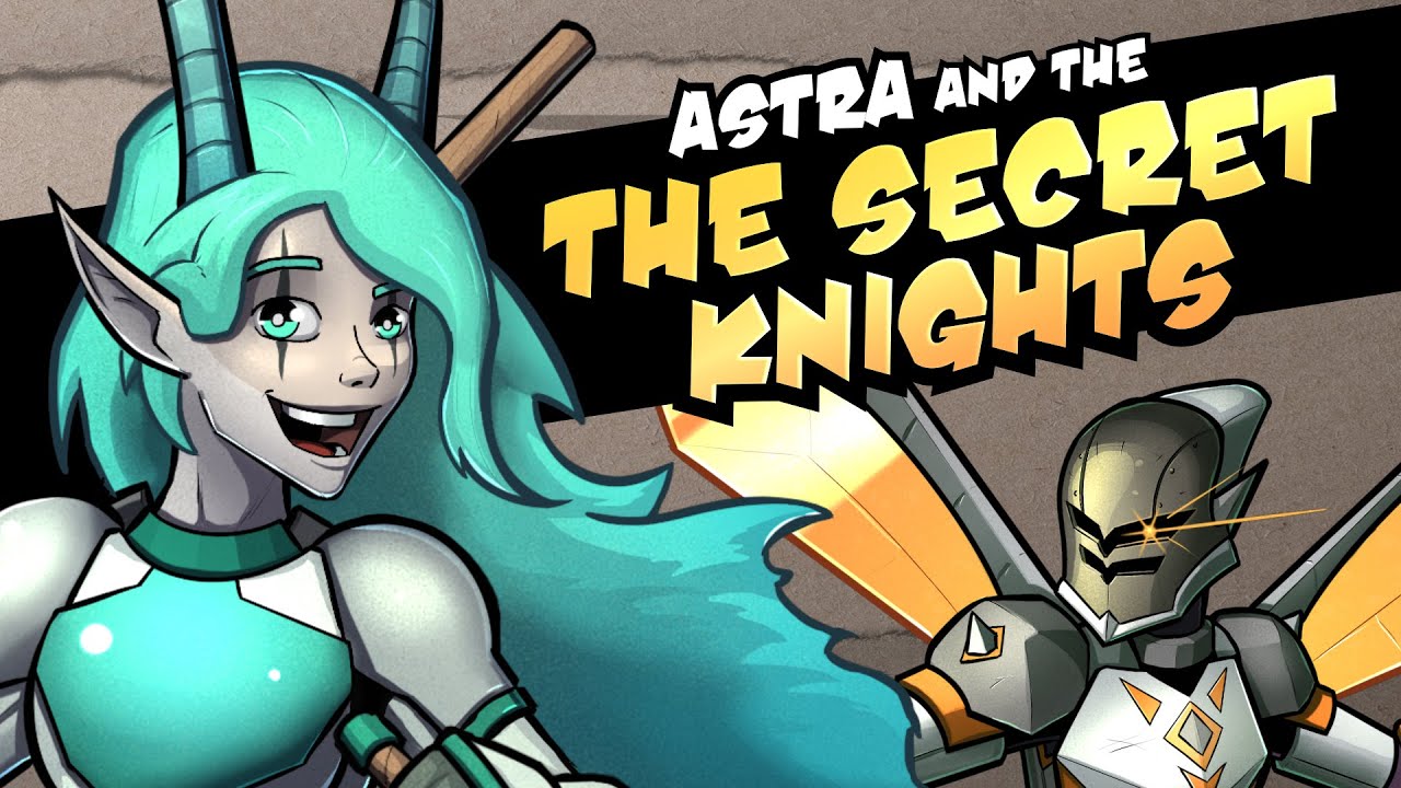 Astra And The Secret Knights A Popcross Original Story Speedpaint Youtube