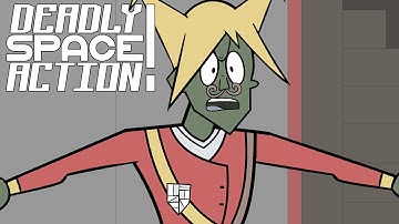 Deadly Space Action! MINI #18: "Drop the Base" [Cartoon for Adults]