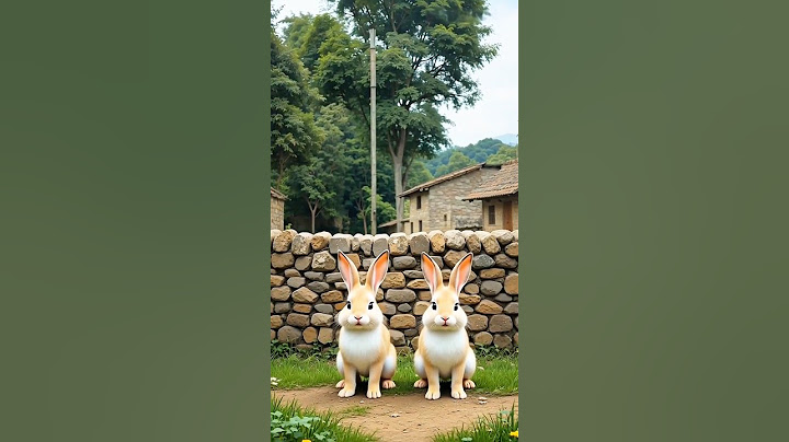 Wait… That Baby Just Became Two Rabbits?! 🐰🐰😳 #shorts