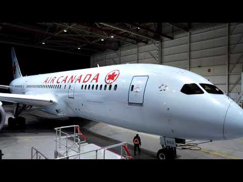 Air Canada Line Maintenance, overnight servicing