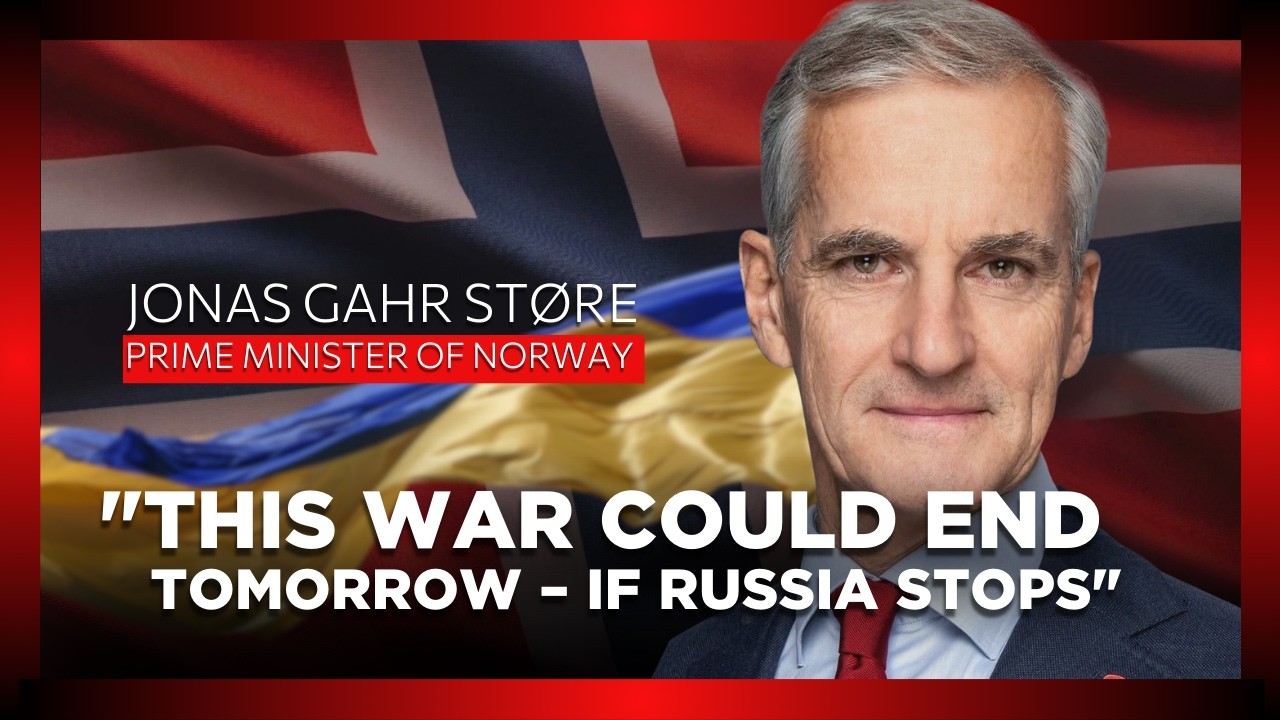 Norway Allocates $8 Billion for Ukraine: Defense, Energy and Partnership | Jonas Gahr Støre
