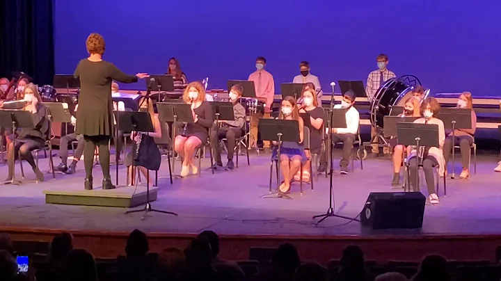 Middle school music at Benton