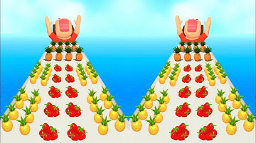 Pancake run | All levels gameplay android, IOS