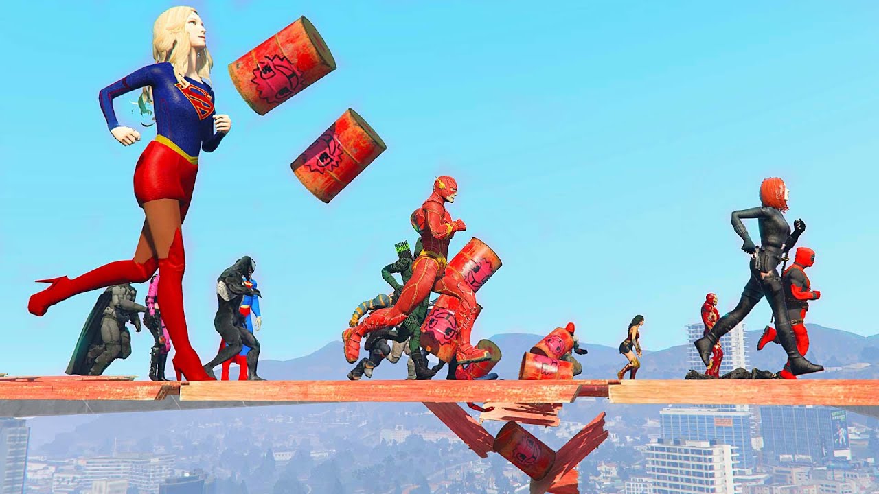 Every superhero Regret Joining This Challenge, The Craziest Superheroes vs Villains Competition