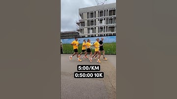 What 10k Paces Really Look Like #runningcommunity