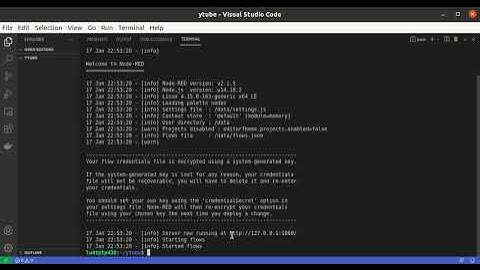 Get logs from a  nodered pod, and data from its manifest.