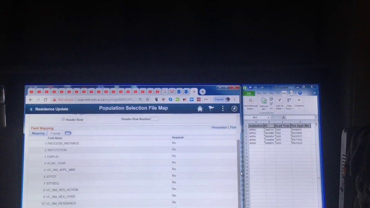 SIMRes Status Bulk Update with an External File - YouTube