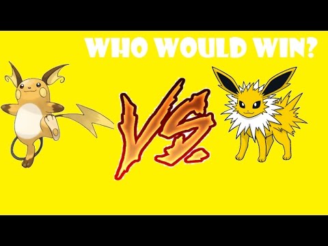 Raichu Vs Jolteon Pokémon Vs Ep 1 Youtube
