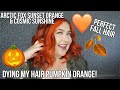 FALL HAIR - DYING MY HAIR ORANGE! ARCTIC FOX SUNSET ORANGE & COSMIC SUNSHINE