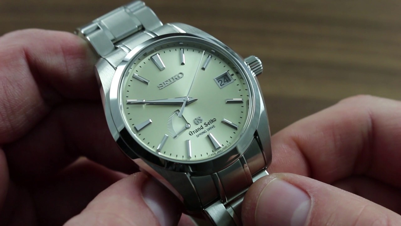 Grand Seiko SBGA001 Spring Drive Functions & Care - YouTube