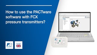 Tutorial FCX pressure transmitter, HART® modem: How to use the PACTware software 