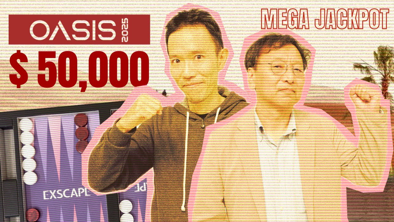 SEMI-FINAL ▸ MEGA JACKPOT ▸ 2025 Dubai Oasis International Backgammon Cup