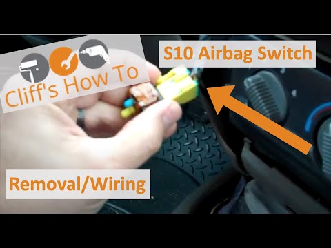 S10 Passenger Airbag Switch Removal - YouTube