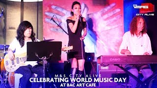 We reached bac art cafe this past weekend to celebrate the world music
day with young and mature musicians in kathmandu. event: sol sessions
organised by wei...