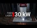 Our 30 kw fiber laser machine construction