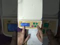 How to calibration kitchan scale sf400a 001g to 1kg