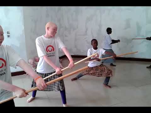 Self-Defence course for Lamadi Albino Children -15