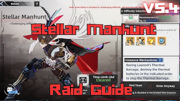 [Tower of Fantasy] Version 5.4 Laurent / Stellar Manhunt Raid Guide