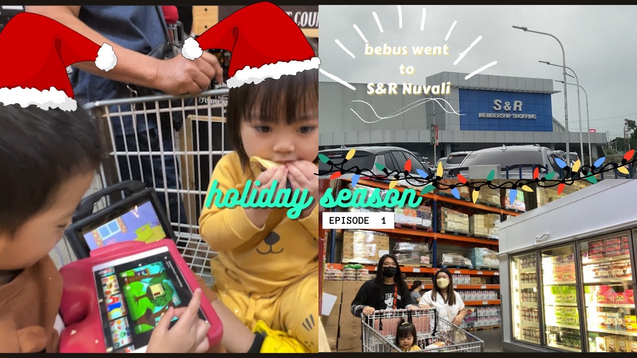 Vlog 24 S&R Nuvali Grocery Shopping with Bebus Nuvali, Sta. Rosa, Laguna YouTube
