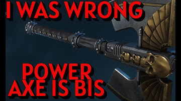 I was DELUSIONAL about ASSAULT. Nobody knows S**t about builds in this game. Stuck in the mud...