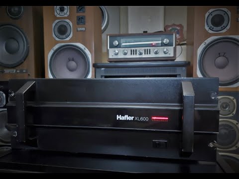Hafler DH-110 Preamplifier and XL600 Demo Phono- Using Tape-Aux Inputs - Acoustic Corp 636 Speakers