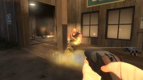 Cheating in TF2 in Anti-Cheat Secured Server -- Starts at 0:22