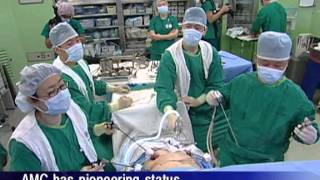 Study proves efficacy of intraabdominal anastomosis in laparoscopic stomach cancer surgery