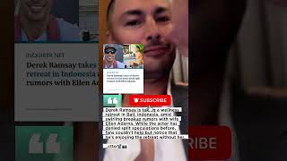 Derek Ramsay In Bali Alone Trouble With Ellen?
