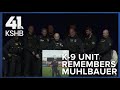 KCPD officer Tanner Moats and K-9 unit remembering brother Muhlbauer