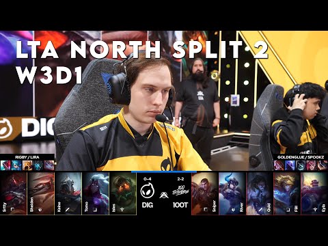 DIG vs 100 | LTA North 2025 Split 2  Week 3 Day 1 | Dignitas vs 100 Thieves