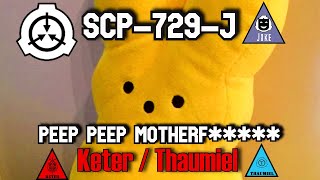 SCP Foundation Readings: SCP-729-J Peep Peep motherf***** keter / thaumiel ...